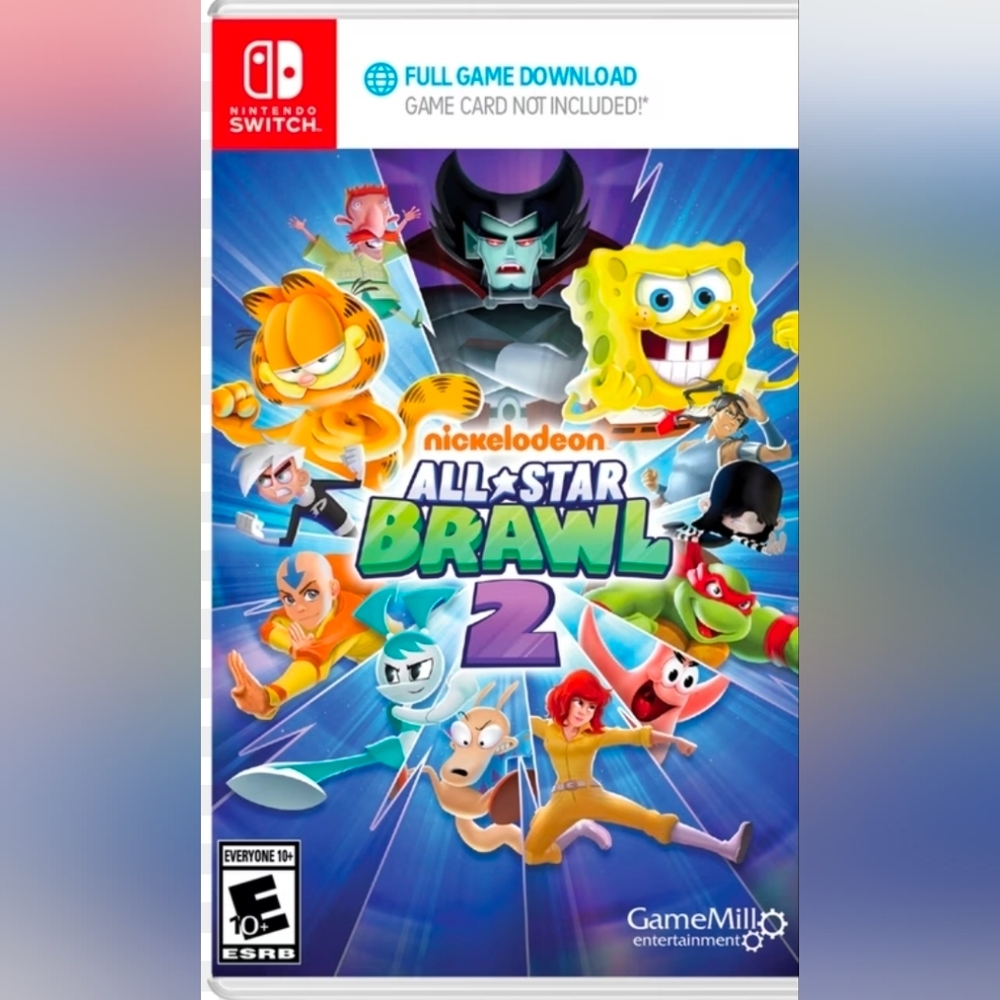 NWT Nickelodeon All Star Brawl2 video Full Game Download Nintendo Switch console